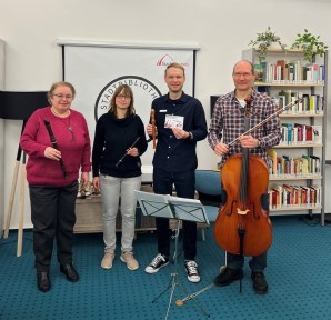 Neues Jahr, neue Kooperation: Stadtbibliothek Parchim und Kreismusikschule