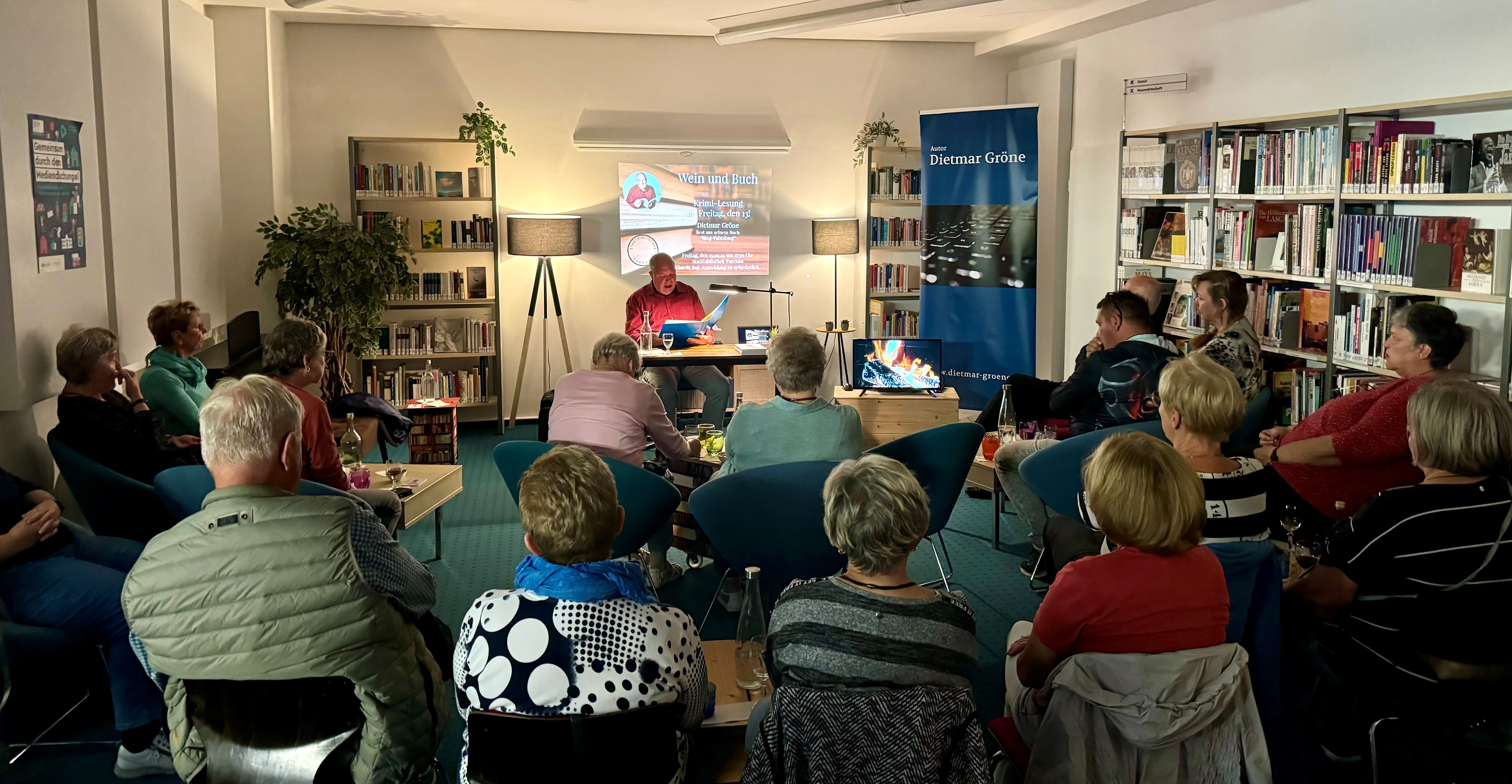 Wein und Buch: Lesung mit Dietmar Gröne