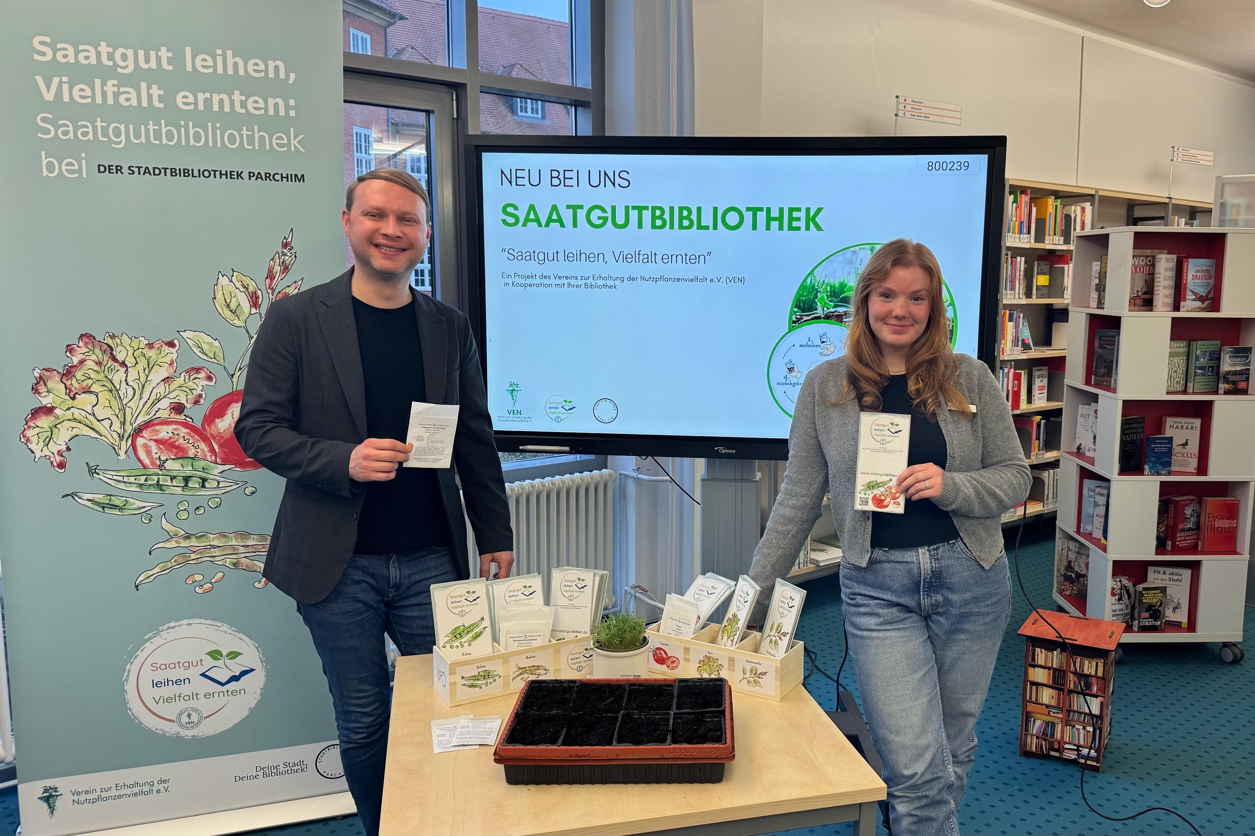 NEU: Die SaatgutBibliothek – “Saatgut leihen, Vielfalt ernten”