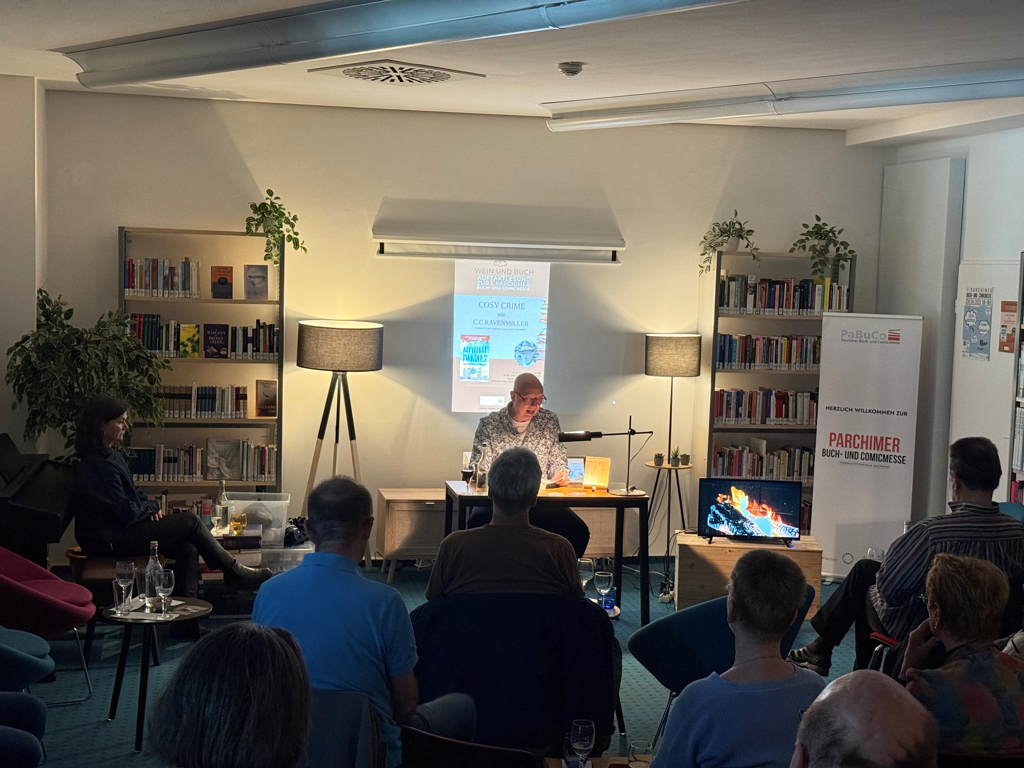 Stimmungsvoller Auftakt zur 1. Parchimer Buch- und Comicmesse